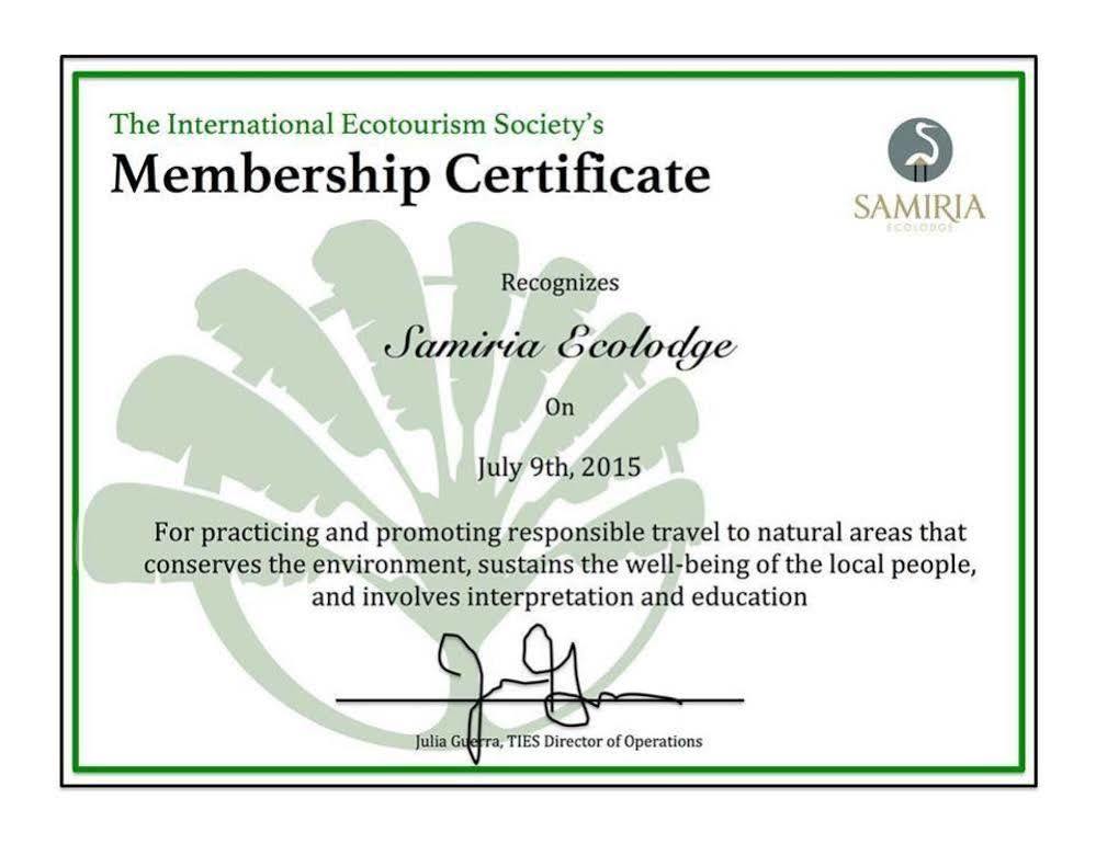 Samiria Ecolodge 伊基托斯 外观 照片